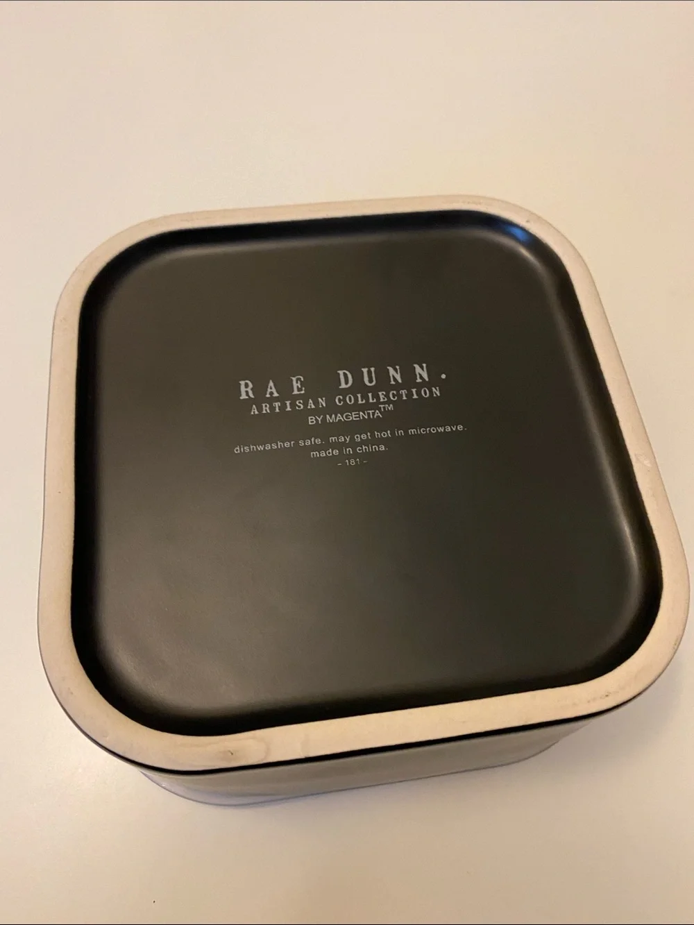 Rae Dunn Yum Container with Lid SET OF 3